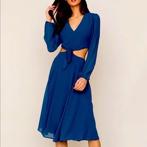 Brand NEW WITH TAGs Yumi Kim cutout dress (navy)